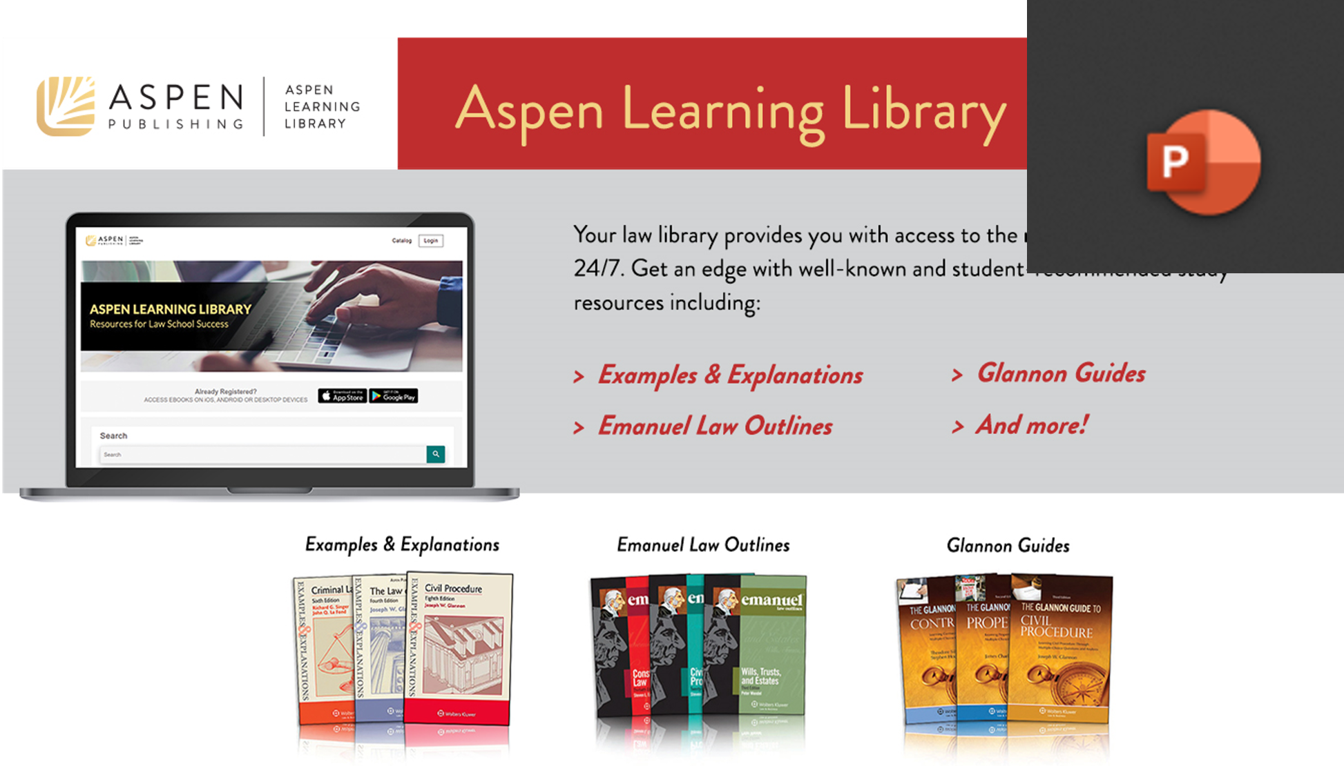 Aspen Learning Library Resources